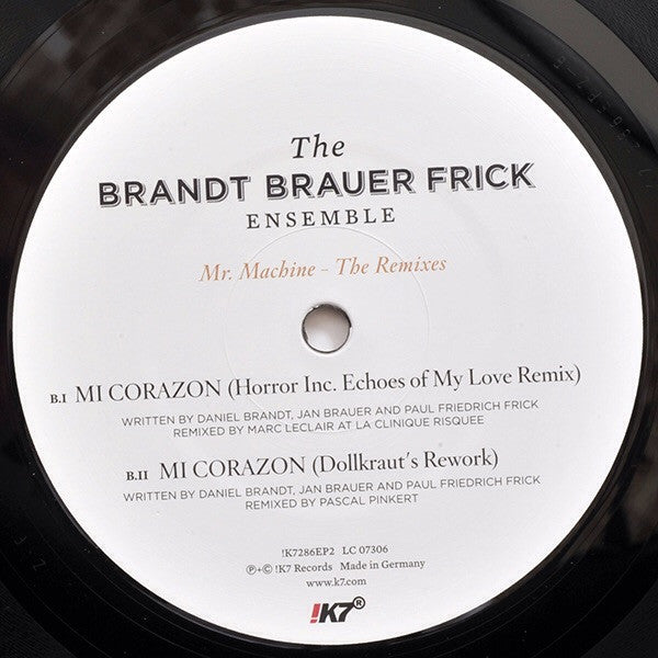 Brandt Brauer Frick - Mr. Machine - The Remixes | Mint (M) Mint (M)-