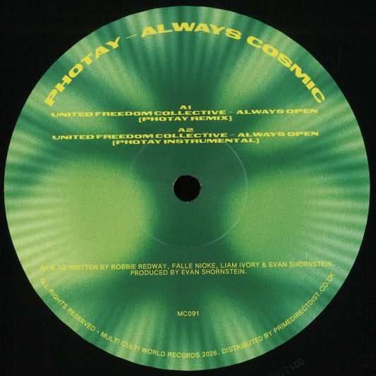 Photay - Always Cosmic (VINYL 12" Multi Culti MC091) | NEW-