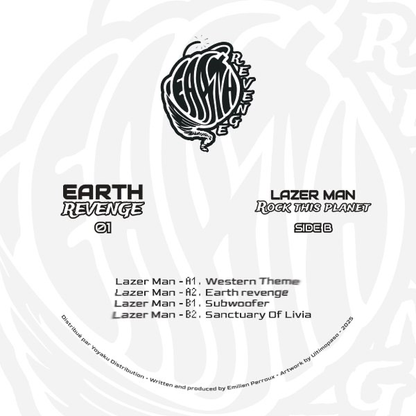 Lazer Man - Rock this Planet (VINYL) | Mint (M) Mint (M)-