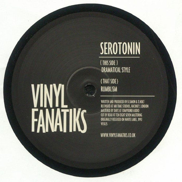Serotonin (4) - Dramatical Style / Rumblism (VINYL 12") | Mint (M) Mint (M)-
