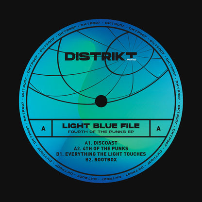Light Blue File - Fourth Of The Punk EP (VINYL 12") | Mint (M) Mint (M)-