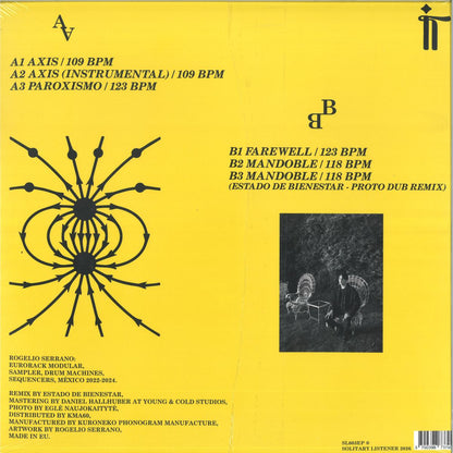 Equinoxious - Axis (VINYL 12" Solitary Listener SL003EP) | NEW Mint (M) Mint (M)-