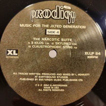 The Prodigy - Music For The Jilted Generation | Mint (M) Mint (M)-