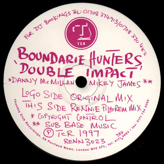 Boundarie Hunters - Double Impact (VINYL) | Excellent (EX) Generic-