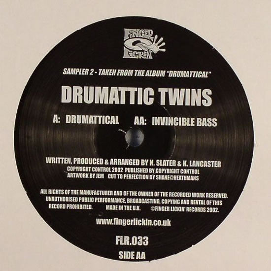 Drumattic Twins - Drumattical Sampler Two | Excellent (EX) Excellent (EX)-
