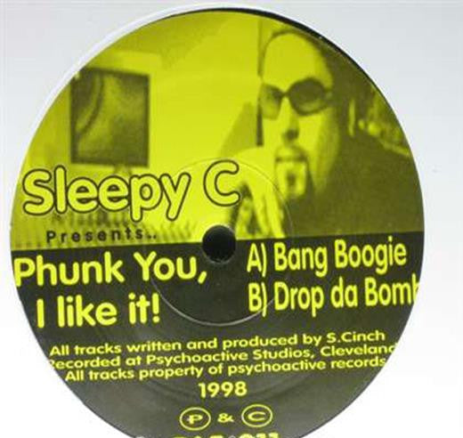 Sleepy C - Phunk You, I Like It! (12" VINYL) | Excellent (EX) Generic-