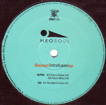 Neosoul - Introfusion EP (12" VINYL) | Excellent (EX) Excellent+ (EX+)-