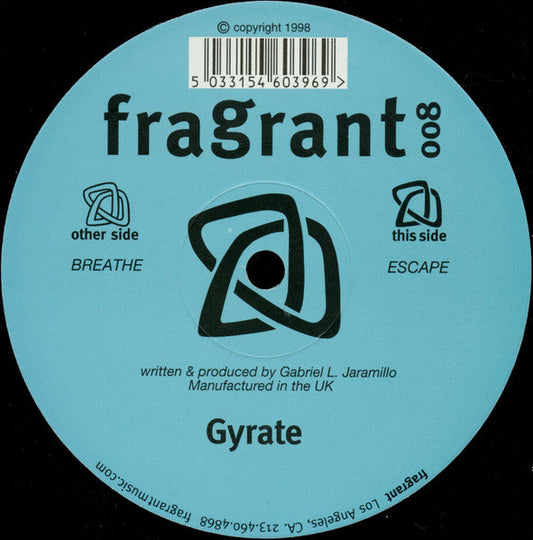 Gyrate - Breathe / Escape | Good Plus (G+) Very Good (VG)-