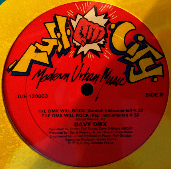 Davy DMX - The DMX Will Rock | Good Plus (G+) Near Mint (NM)-