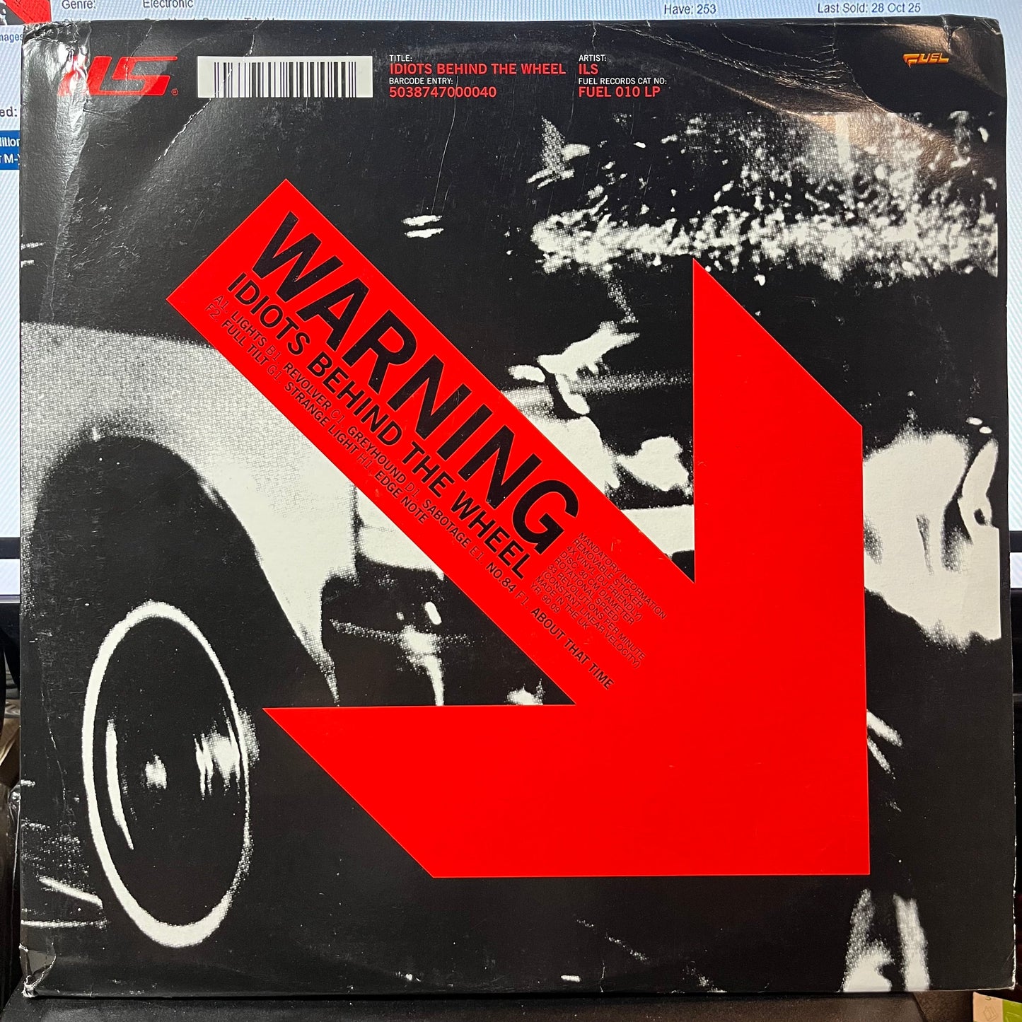 Ils - Idiots Behind The Wheel (4xLP) | Near Mint- (NM-) Very Good Plus (VG+)-