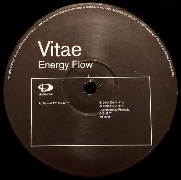 Vitae - Energy Flow | Near Mint (NM) Near Mint (NM)-