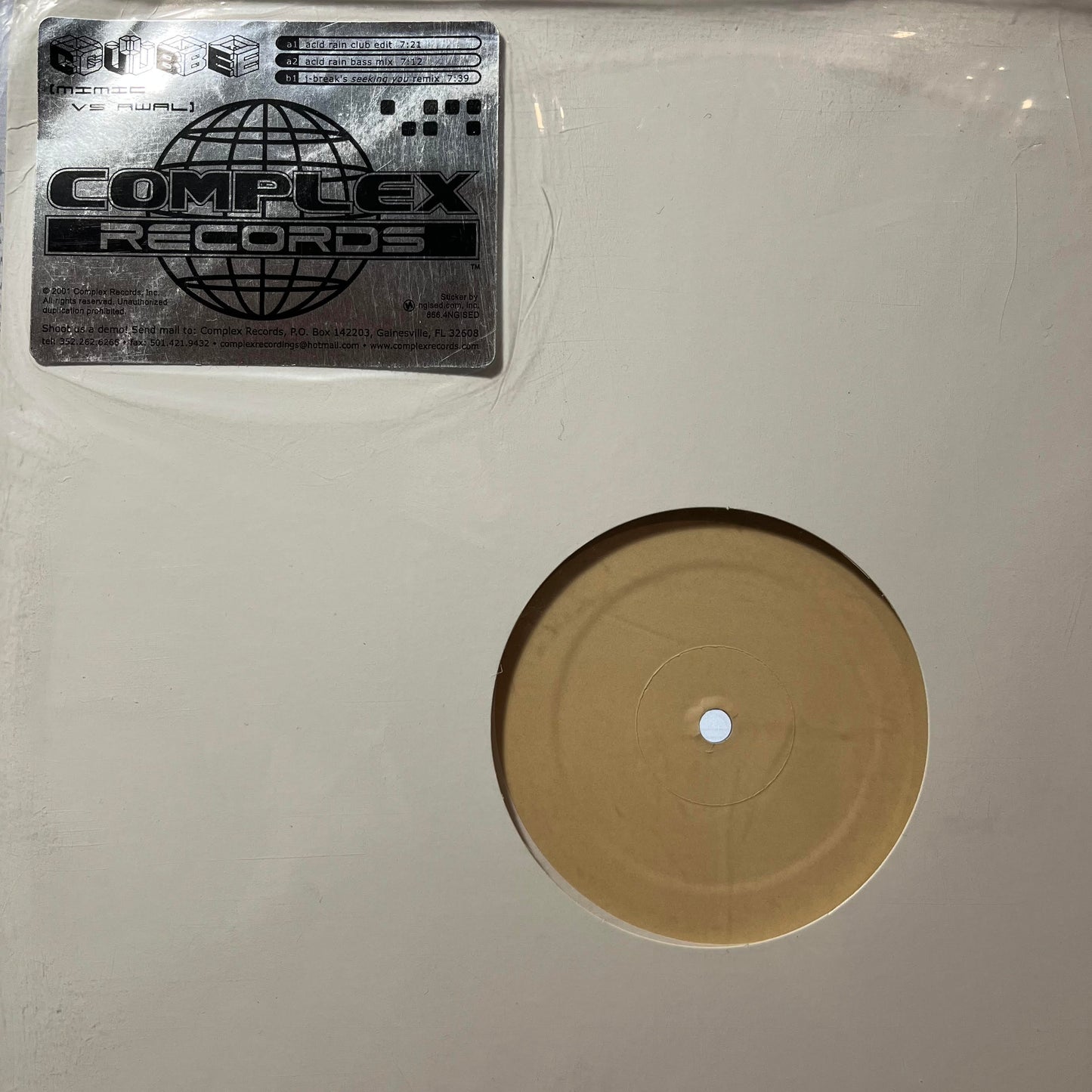 Cube (6) - Acid Rain (12" VINYL) | Near Mint (NM)-