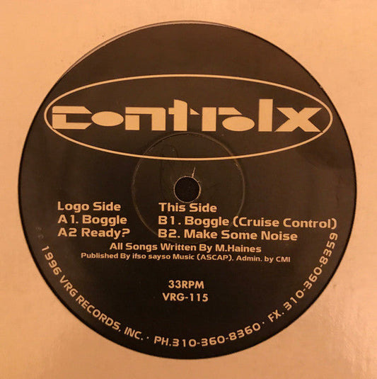 Control X - Boggle (12" VINYL) | Near Mint (NM) Generic-