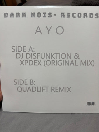 DJ Disfunktion (2) - A Y O (VINYL) | Near Mint (NM) Near Mint (NM)-