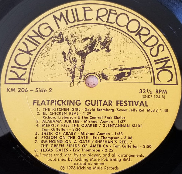 Various - Kicking Mule's Flat Picking Guitar Festival | Near Mint (NM) Near Mint (NM)-