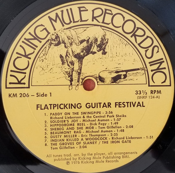 Various - Kicking Mule's Flat Picking Guitar Festival | Near Mint (NM) Near Mint (NM)-
