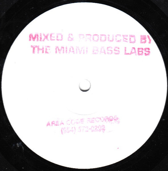 The Miami Bass Labs - The Louder Hill E.P. (12" VINYL) | Near Mint (NM or M-) Generic-