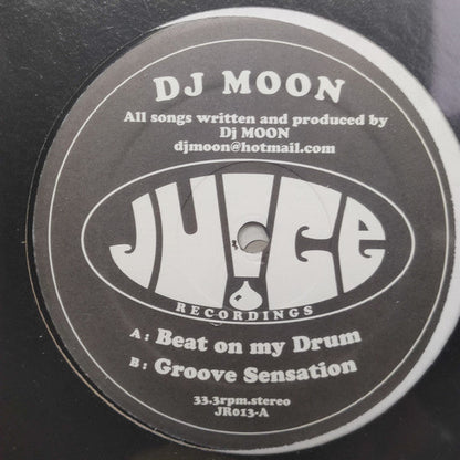 DJ Moon - Beat On My Drum / Groove Sensation (VINYL LP) | Very Good Plus Plus (VG++) Generic-