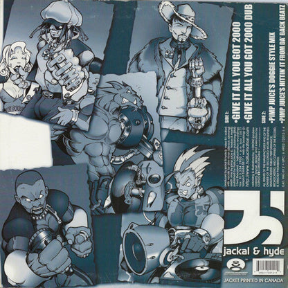 Jackal & Hyde - Give It All You Got 2000 (12" VINYL) | Excellent (EX)-