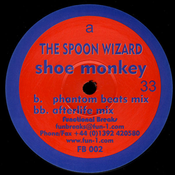 The Spoon Wizard - Shoe Monkey (VINYL) | Very Good Plus (VG+) Generic-