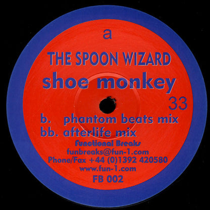 The Spoon Wizard - Shoe Monkey (VINYL) | Very Good Plus (VG+) Generic-