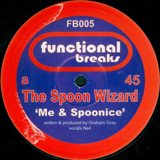 The Spoon Wizard - Me & Spoonice (VINYL 12" FUNCTIONAL BREAKS FB 005 2001) | USED Very Good Plus (VG+) Excellent (EX)-