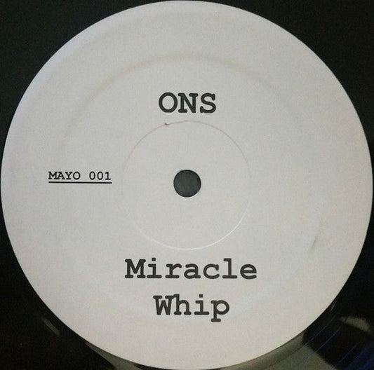 ONS - Miracle Whip / Tainted Electro (VINYL) | Very Good (VG) Generic-