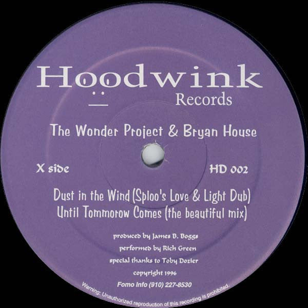 The Wonder Project - Dust In The Wind | Very Good (VG) Generic-