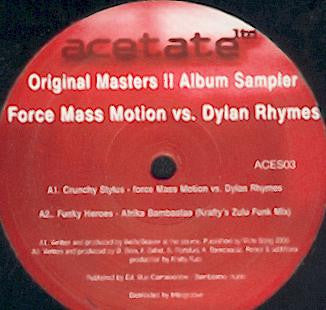 Original Masters II Album Sampler | Mint (M) Generic-