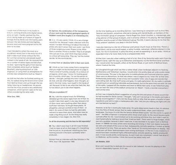 Brian Eno / Jah Wobble - Spinner | Mint (M) Mint (M)-