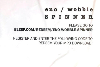 Brian Eno / Jah Wobble - Spinner | Mint (M) Mint (M)-