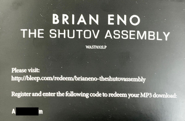 The Shutov Assembly (2xVINYL) | Mint (M) Mint (M)-
