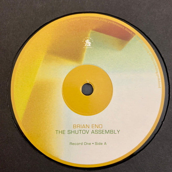 The Shutov Assembly (2xVINYL) | Mint (M) Mint (M)-