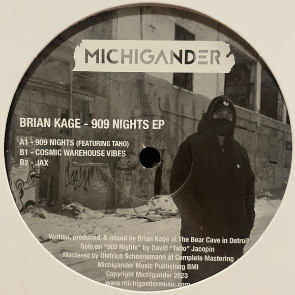 Brian Kage - 909 Nights EP | Mint (M) Generic-