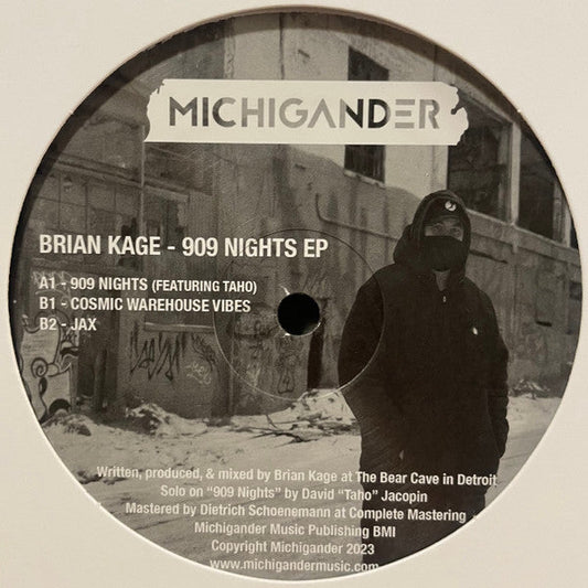 Brian Kage - 909 Nights EP | Mint (M) Generic-