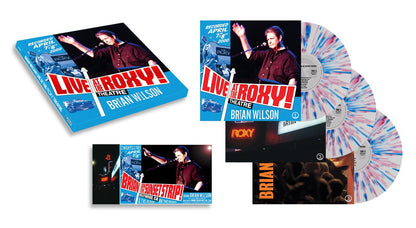 Brian Wilson - Live At The Roxy Theatre (3x Red White & Blue Splatter VINYL) | Mint (M) Mint (M)-