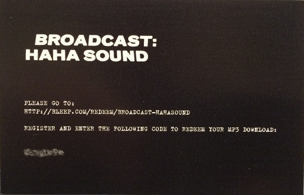 Broadcast - Haha Sound | Mint (M) Mint (M)-