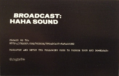 Broadcast - Haha Sound | Mint (M) Mint (M)-