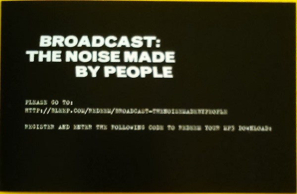 Broadcast - The Noise Made By People | Mint (M) Mint (M)-