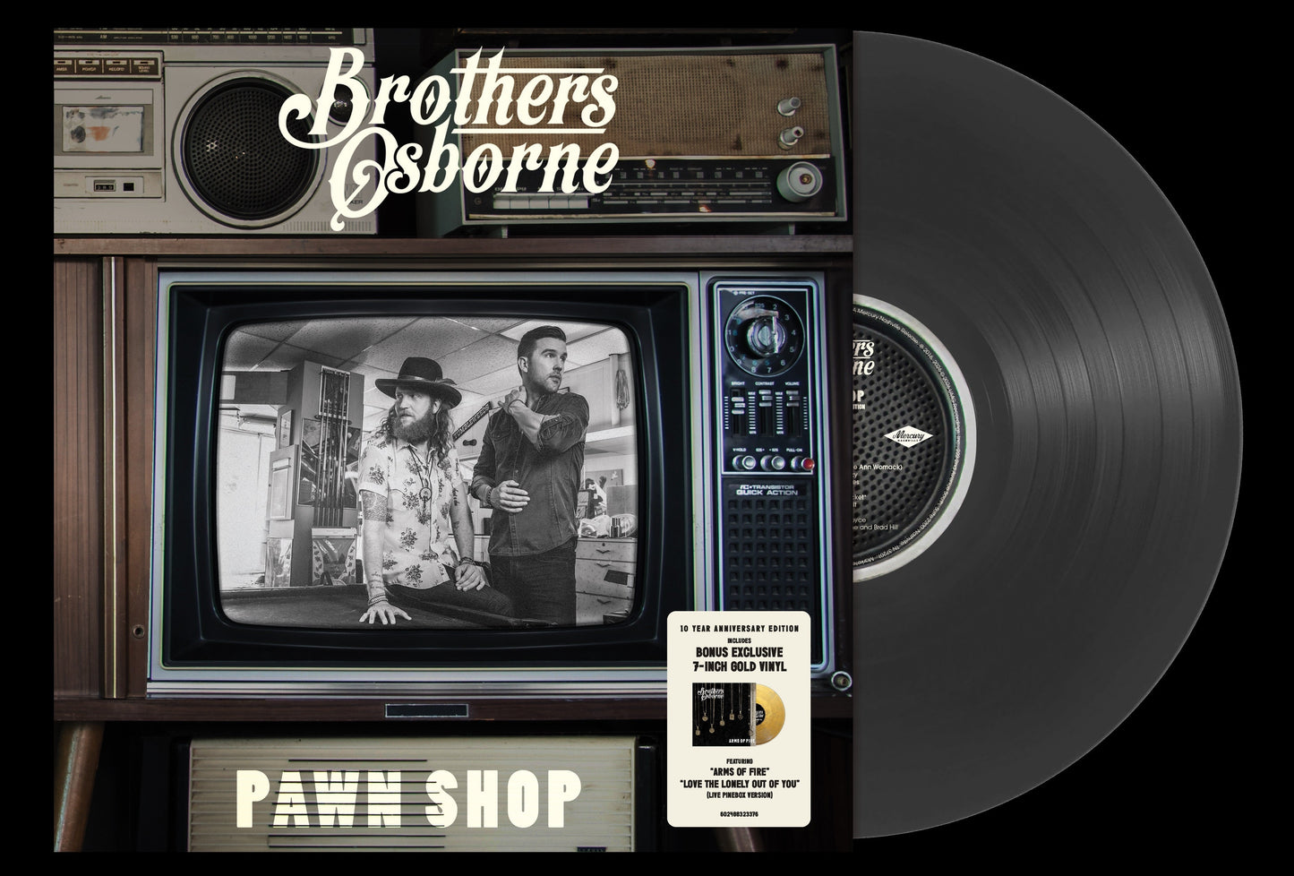 Brothers Osborne - Pawn Shop (10 Year Anniversary) [LP/Gold 7" Single] |-