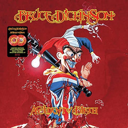 Bruce Dickinson - Accident of Birth (Limited 25th Anniversary Red & Yellow Splatter) | Mint (M)-
