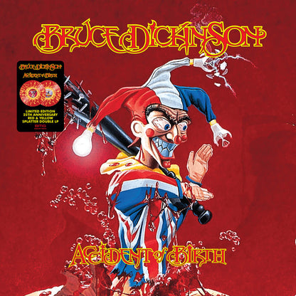 Bruce Dickinson - Accident of Birth (Limited 25th Anniversary Red & Yellow Splatter) | Mint (M)-