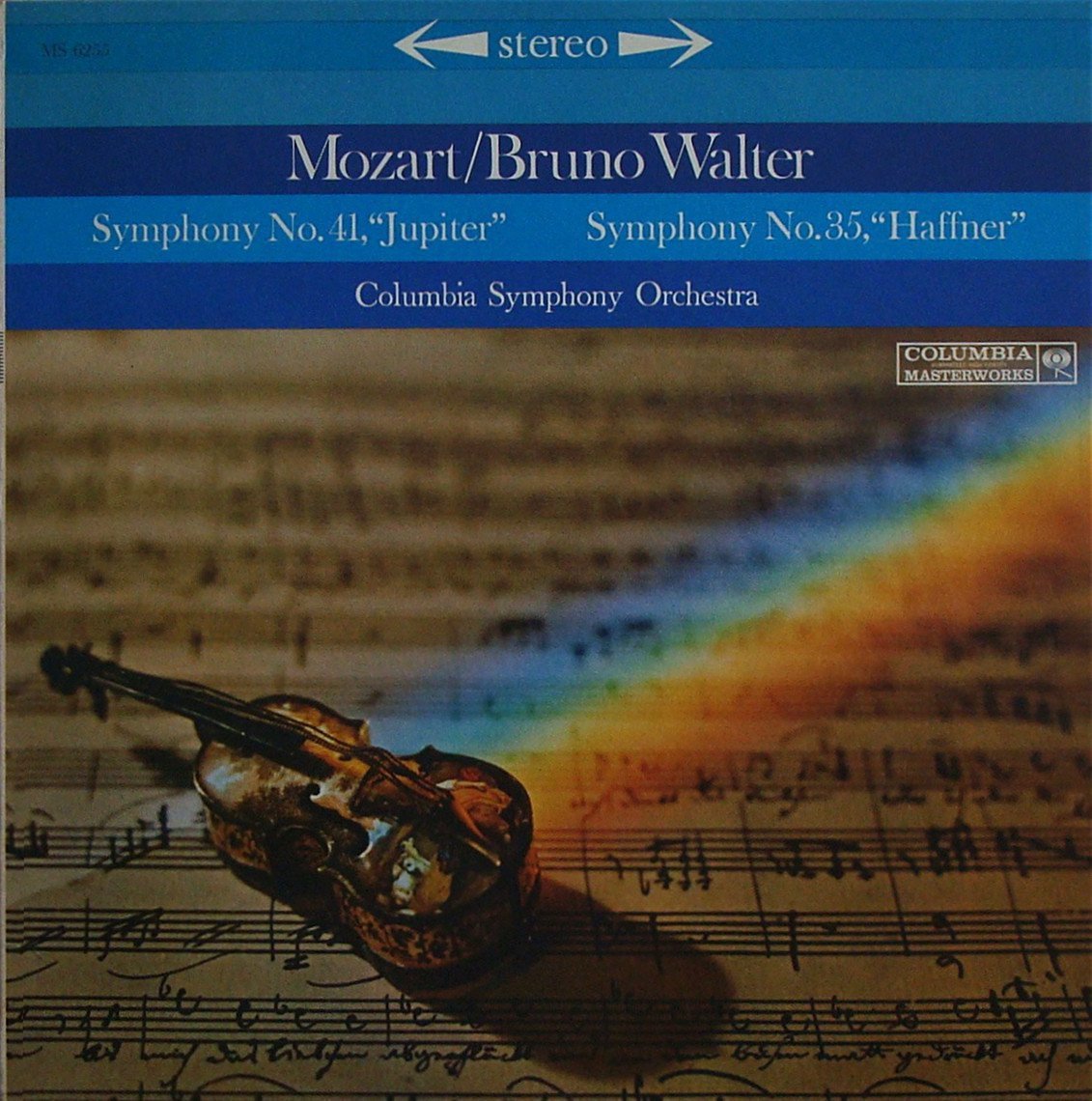 Bruno Walter, Columbia Symphony Orchestra / Mozart - Symphony No. 41, "Jupiter" / Symphony No. 35, "Haffner" |-