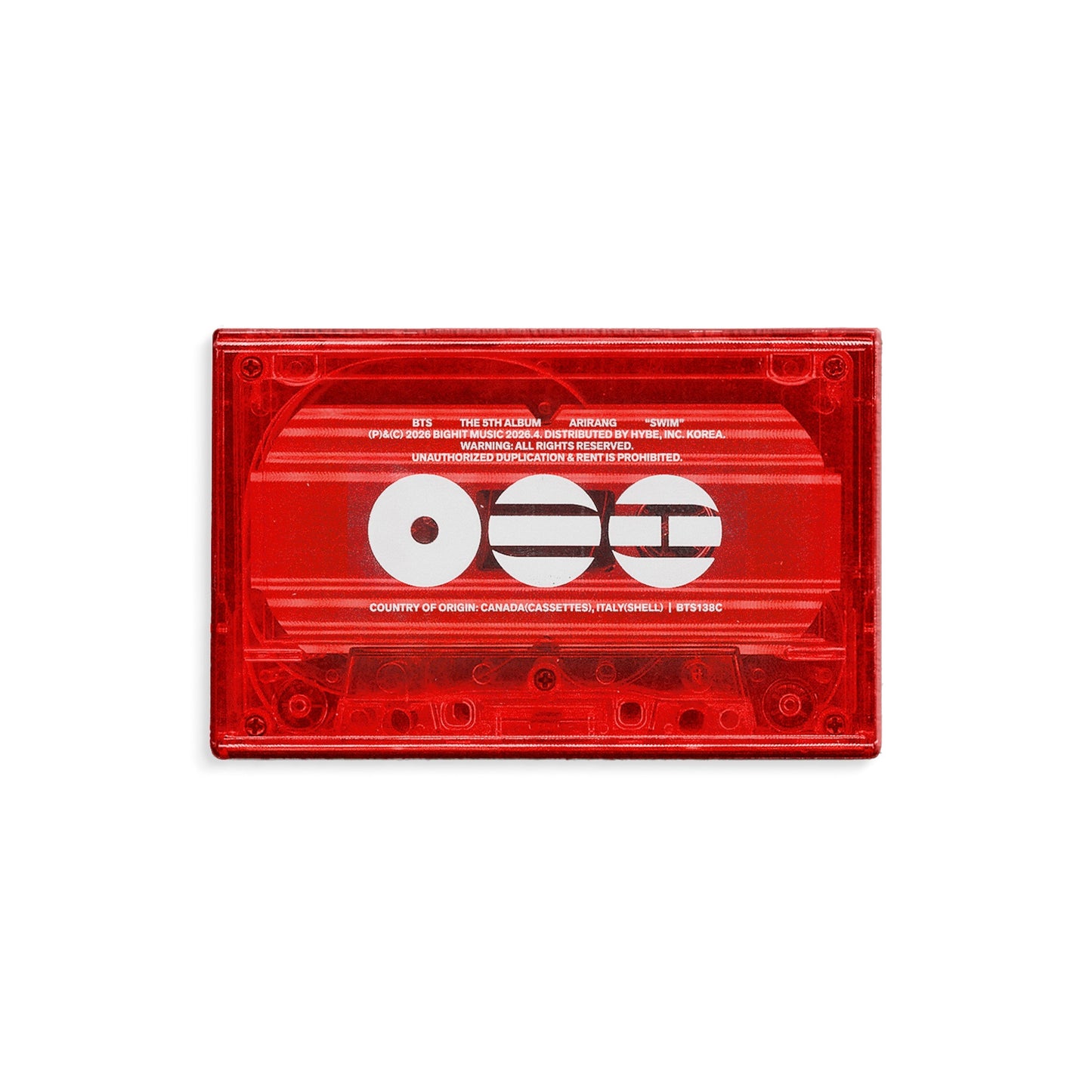 BTS - Swim [Cassette] |-