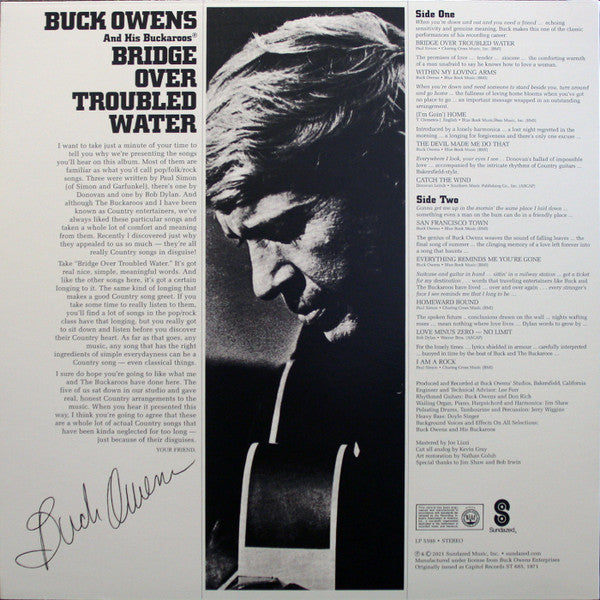 Buck Owens And His Buckaroos - Bridge Over Troubled Water | Mint (M) Mint (M)-