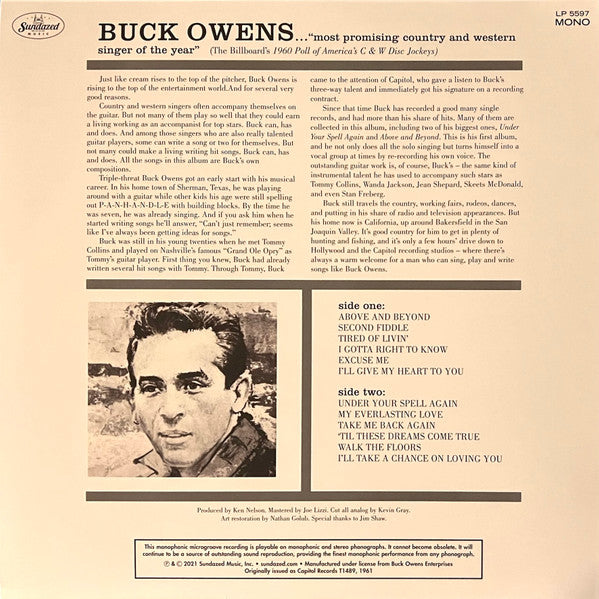 Buck Owens - Buck Owens | Mint (M) Mint (M)-