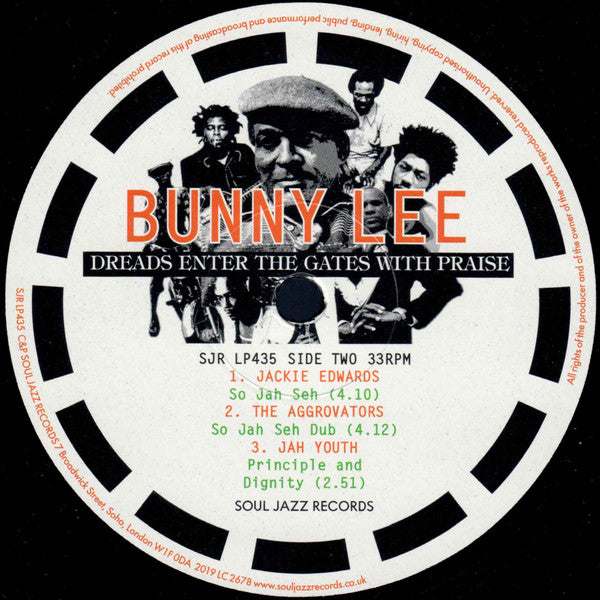 Bunny Lee - Dreads Enter The Gates With Praise | Mint (M) Mint (M)-