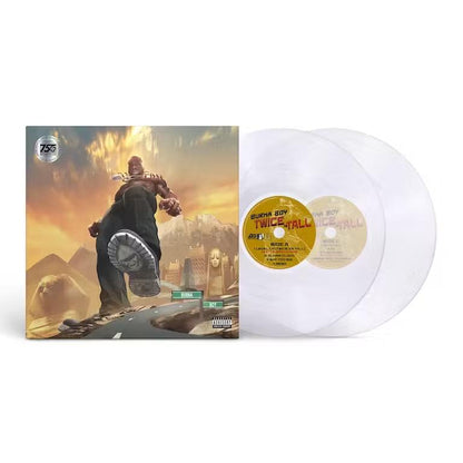 Burna Boy - Twice As Tall [Explicit Content] (140 Gram Vinyl, Clear Vinyl) (2 Lp's) | Mint (M) Mint (M)-