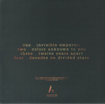 bvdub - Decades On Divided Stars | Mint (M) Mint (M)-