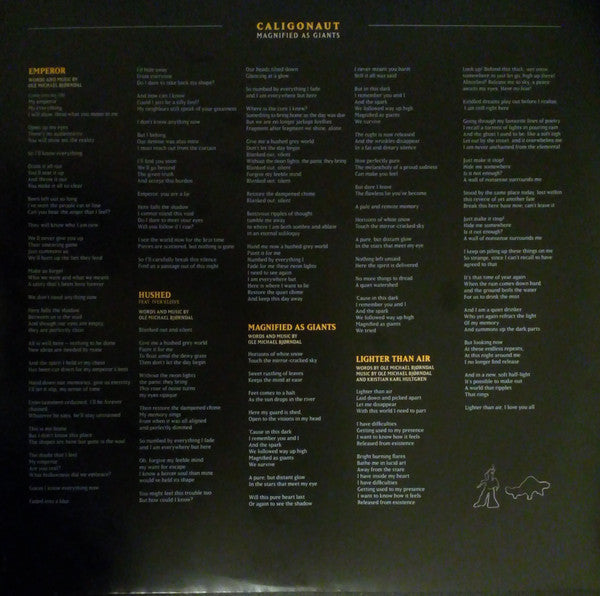 Caligonaut - Magnified As Giants | Mint (M) Mint (M)-